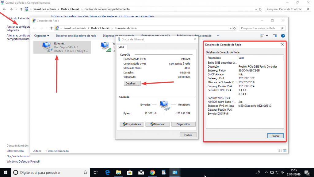 Como Configurar Um Ip Fixo No Computador Programa Engfood 2867